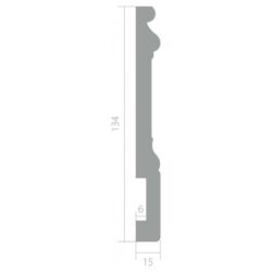 Плинтус напольный Ultrawood Base 002 — изображение 2