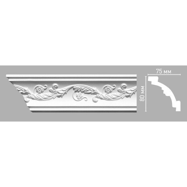 Потолочный плинтус Decomaster 95020/39
