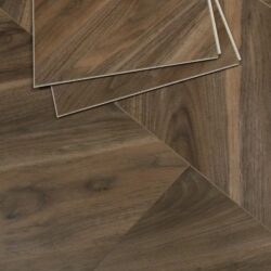 ПВХ плитка Skalla Chevron CH502 Орех Рамберг (Hazel Ramberg)