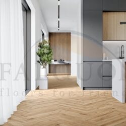 Кварц-винил The Floor Herringbone P1003 Vail Oak HB — изображение 2
