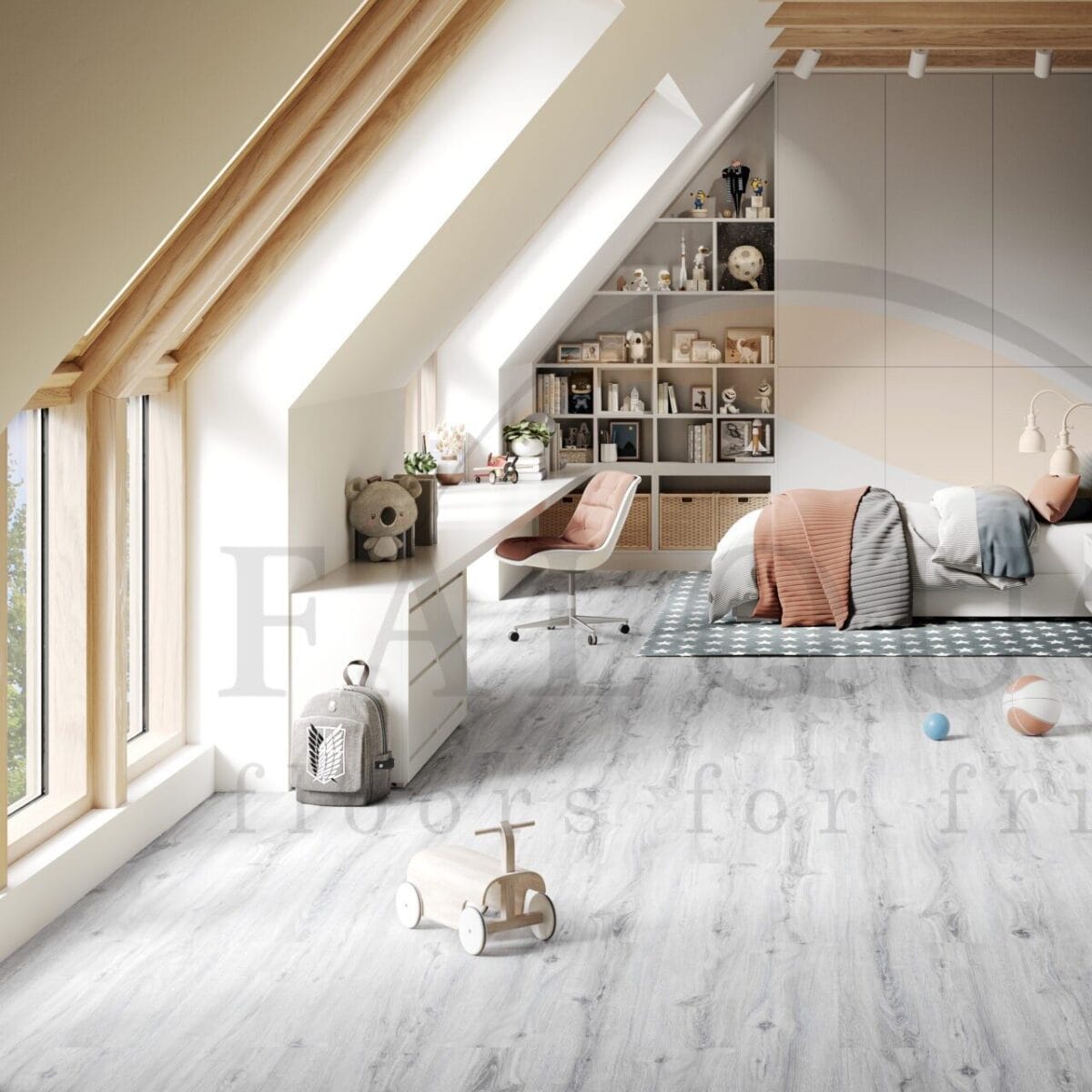 Кварц-винил The Floor Wood P1007 Ice Oak — изображение 3