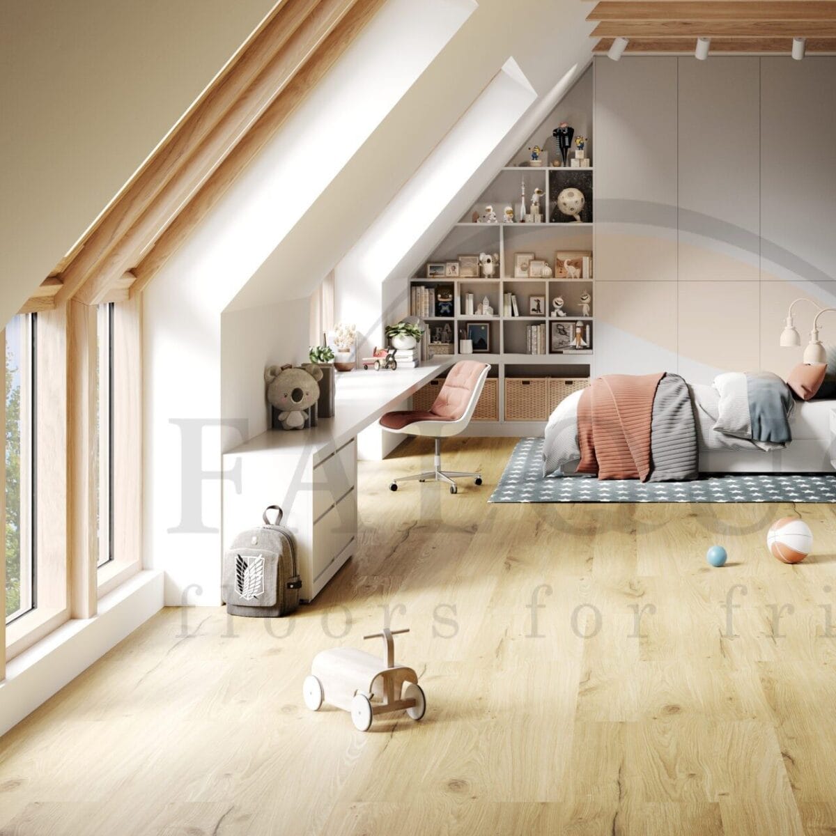 Кварц-винил The Floor Wood P7001 Honey Oak — изображение 3