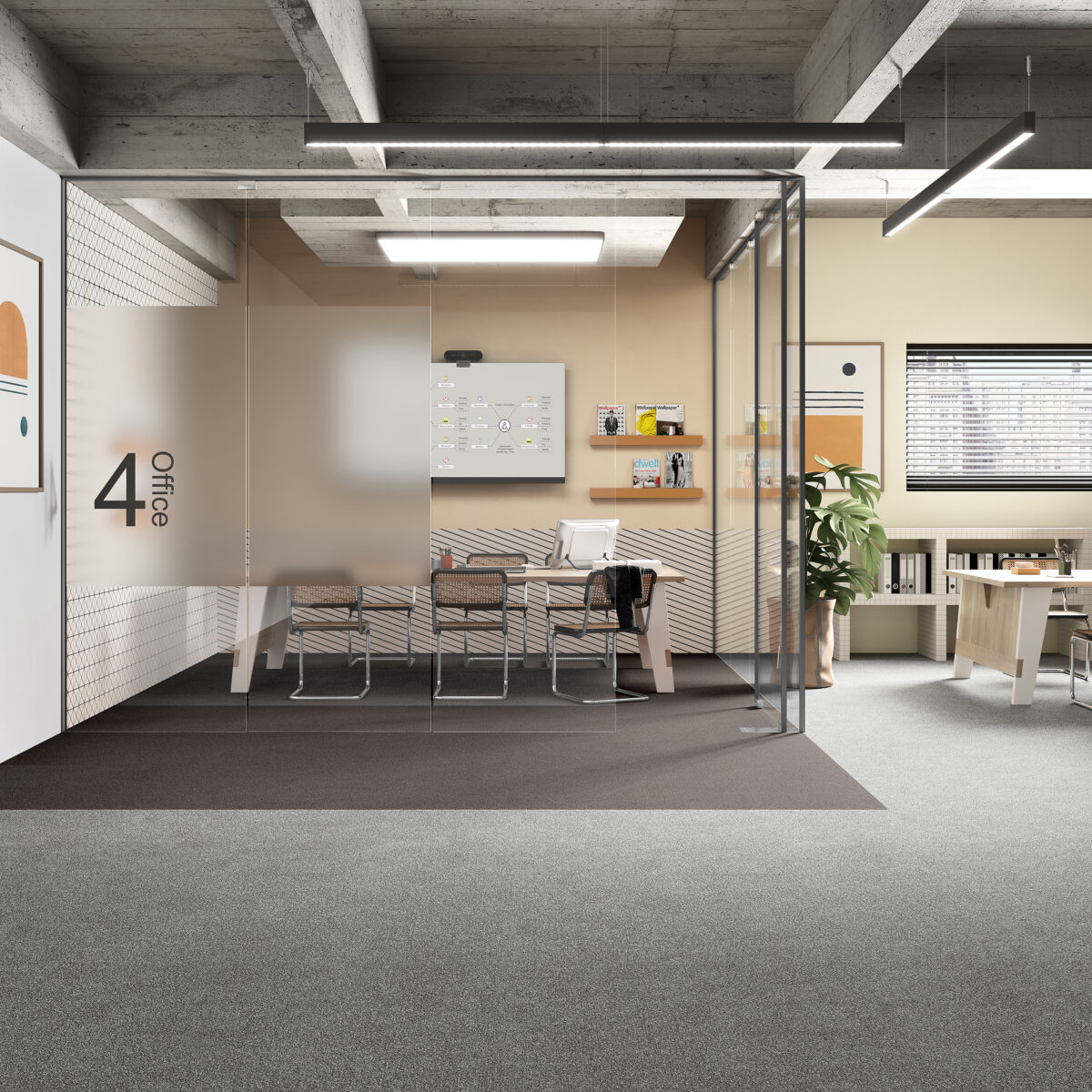 Ковровая плитка AW Maxima Tile 45 — изображение 2