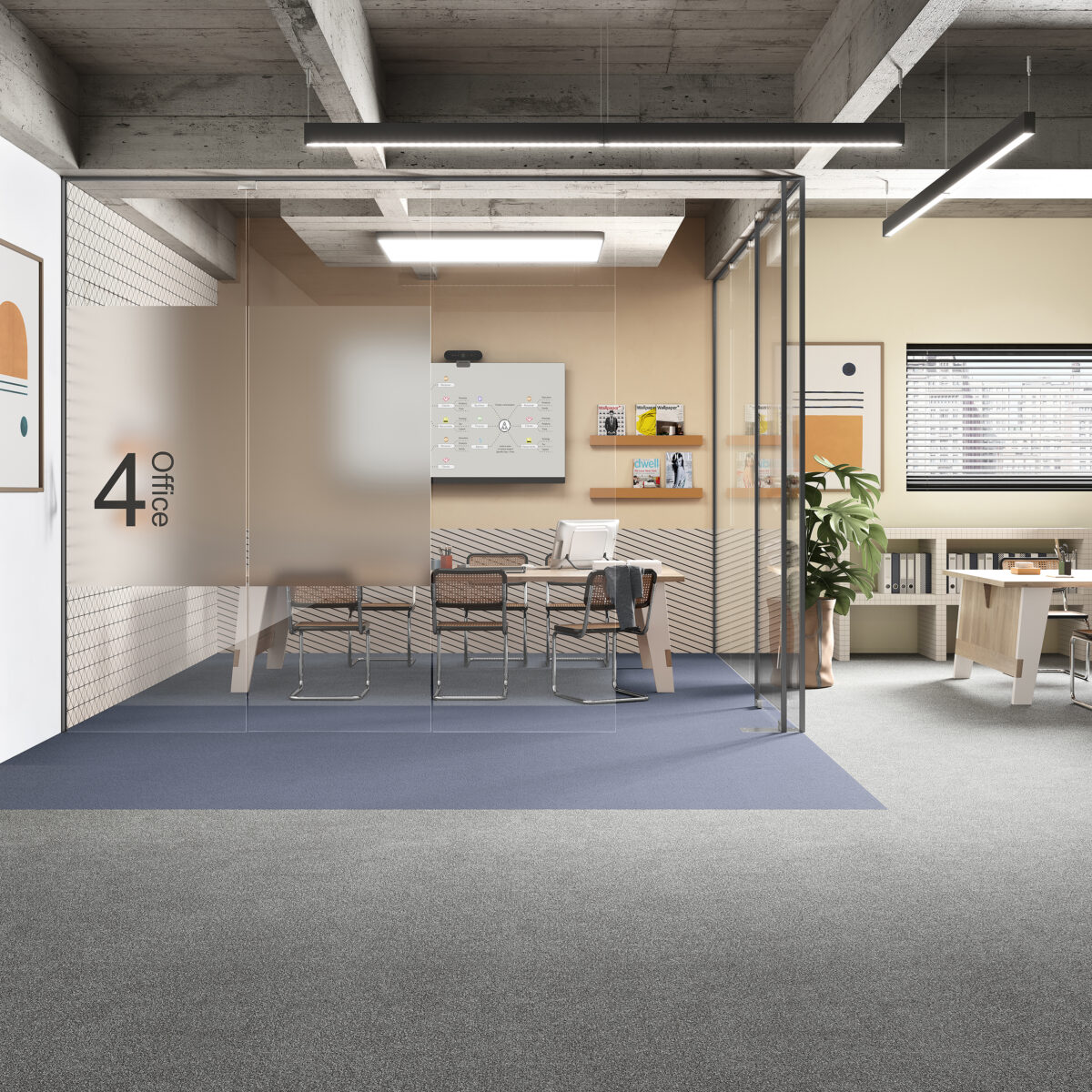 Ковровая плитка AW Maxima Tile 75 — изображение 2