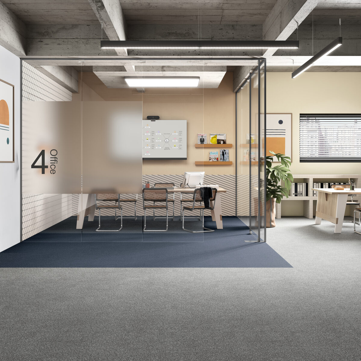 Ковровая плитка AW Maxima Tile 78 — изображение 2