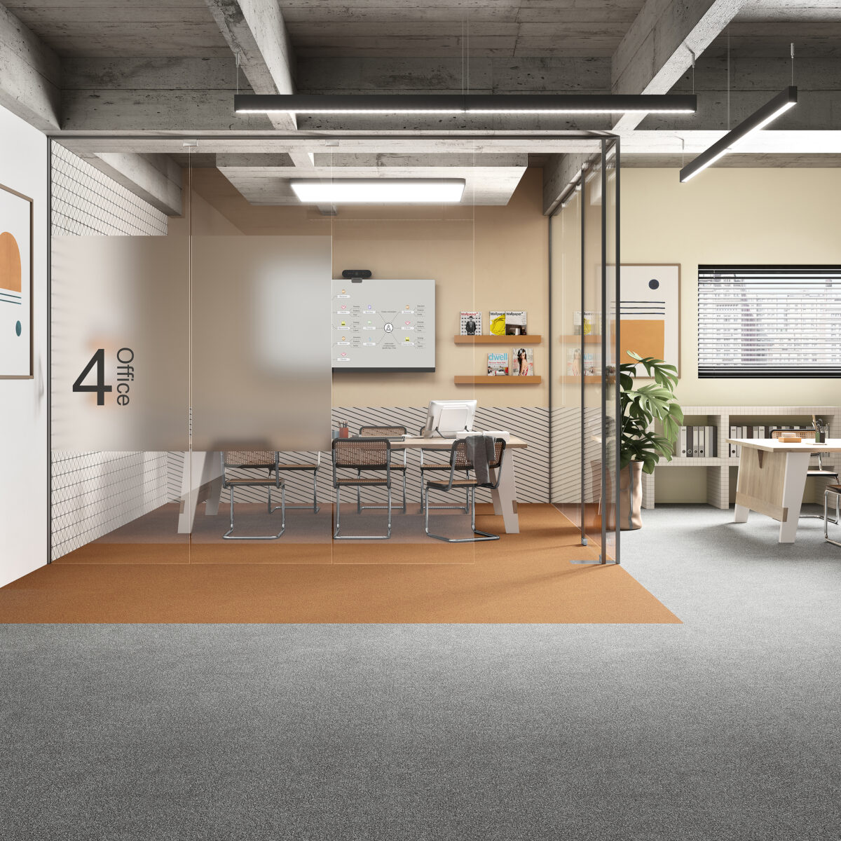 Ковровая плитка AW Maxima Tile 85 — изображение 2