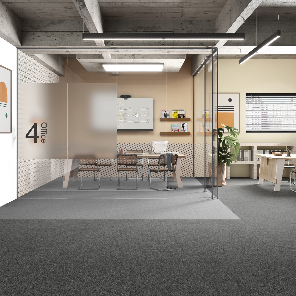 Ковровая плитка AW Maxima Tile 90 — изображение 2