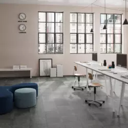 Кварц-винил Invictus Maximus Tile Groovy Granite Steel — изображение 2