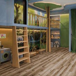ПВХ плитка Damy Floor Family JC8271-7-LVT Дуб Изысканный — изображение 3