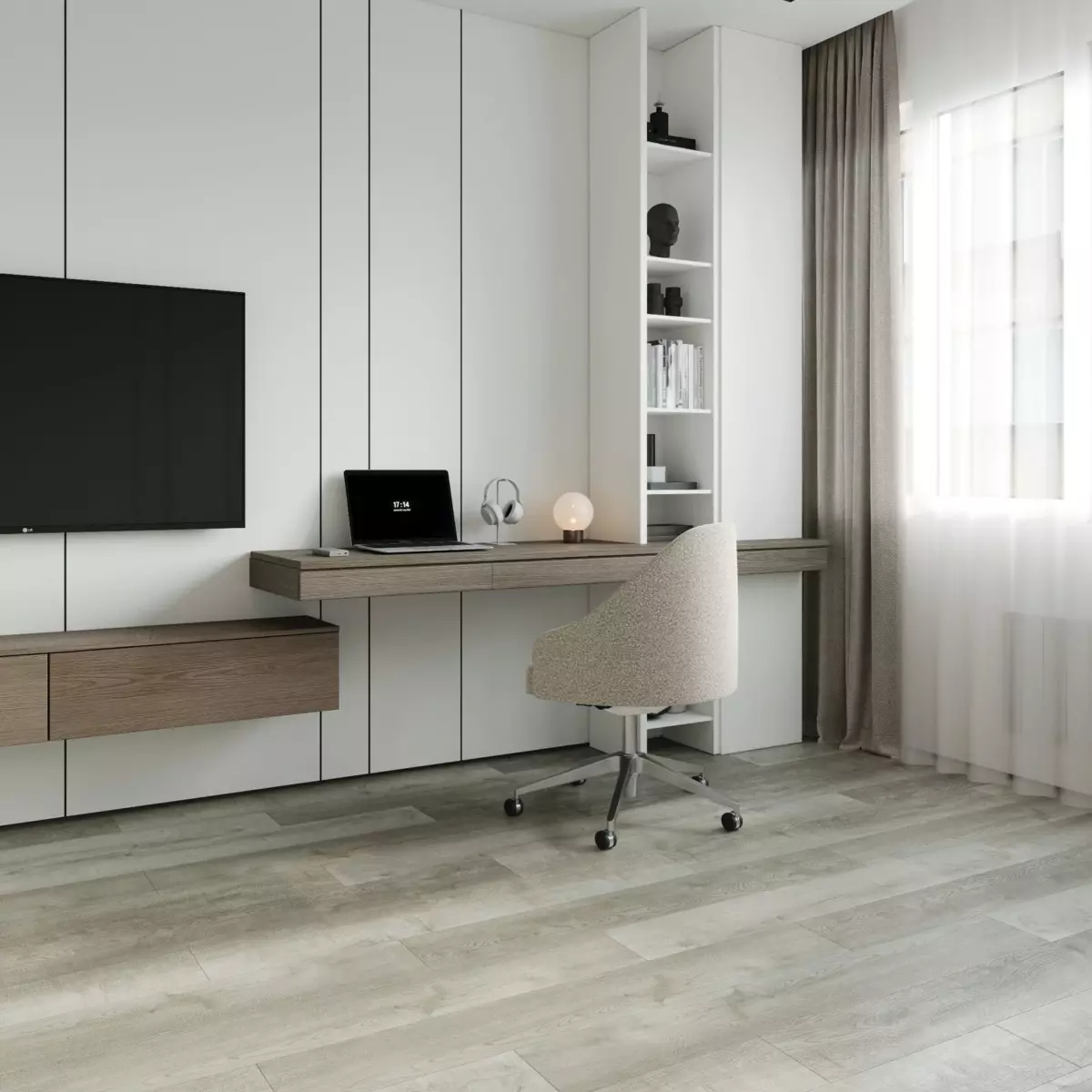 Кварц-винил Floorwood Residence (Резиденс) 6861 Дуб Форса — изображение 2