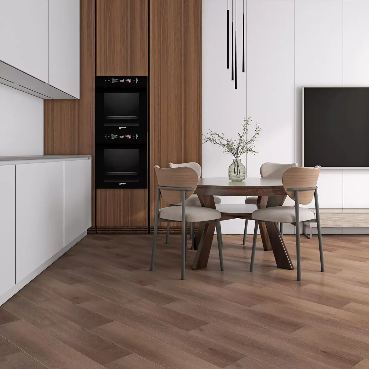 Кварц-винил Floorwood Unit (Юнит) 3939 Дуб Браун — изображение 3