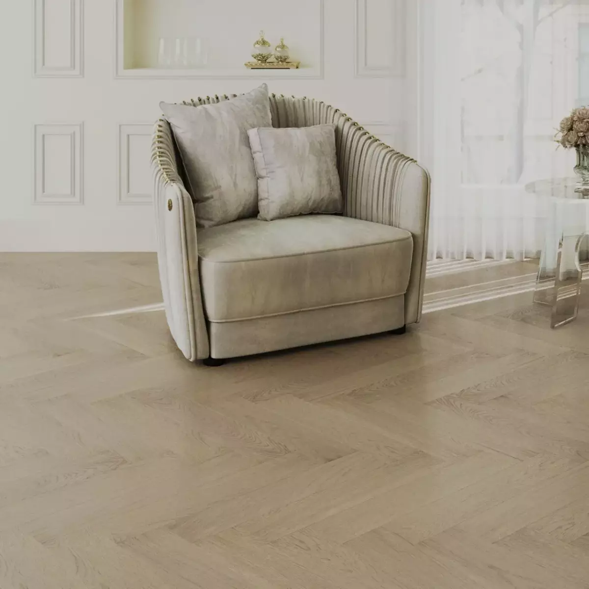 SPC паркет My Step Aqua Wood (Аква Вуд) MSV13H Ванила — изображение 3