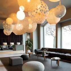 Плетёные виниловые полы Hoffmann Decoration 030 Графит с золотой искрой — изображение 3